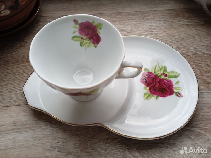 Подарочный набор чашка с блюдцем