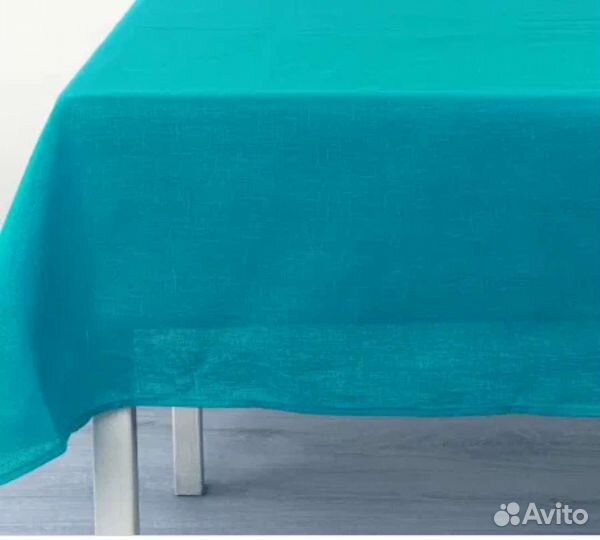 Скатерть лён 144х250 новая