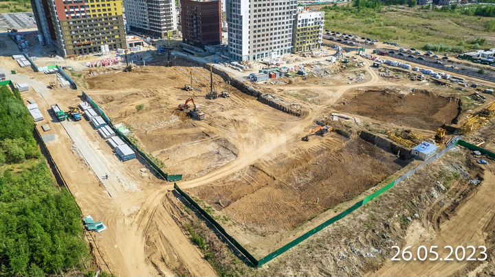 2-к. квартира, 63,6 м², 2/23 эт.