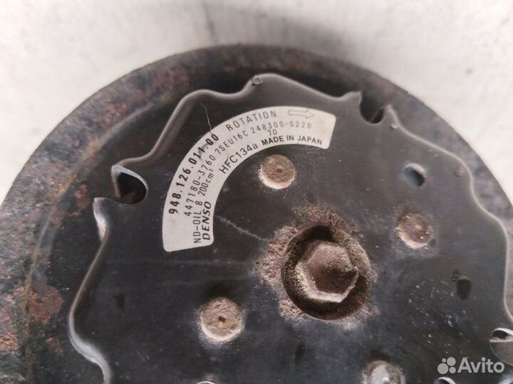 Компрессор кондиционера Porsche Cayenne 957 4.5