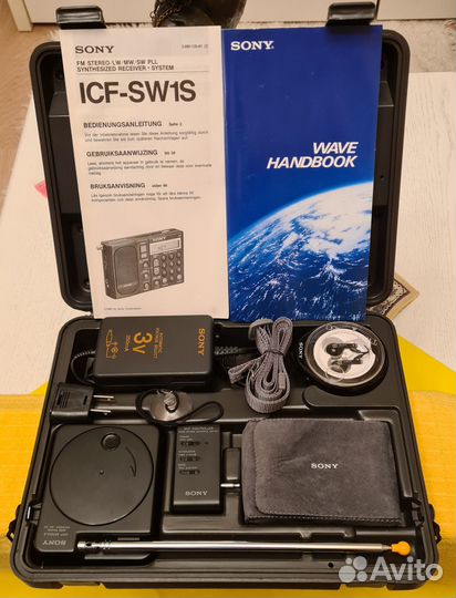 Sony icf-sw1(S) Радиоприемник Japan 1987 New Lux