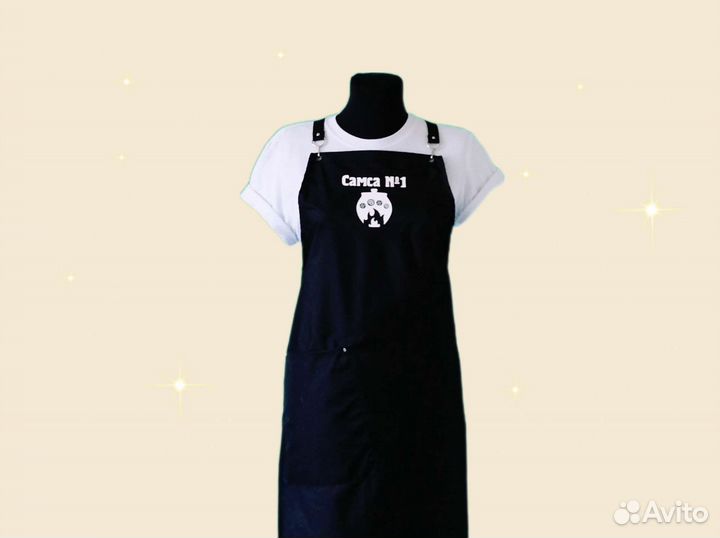 Фартук для кафе с логотипом