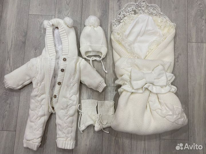 Комбинезон для новорожденного конверт на выписку