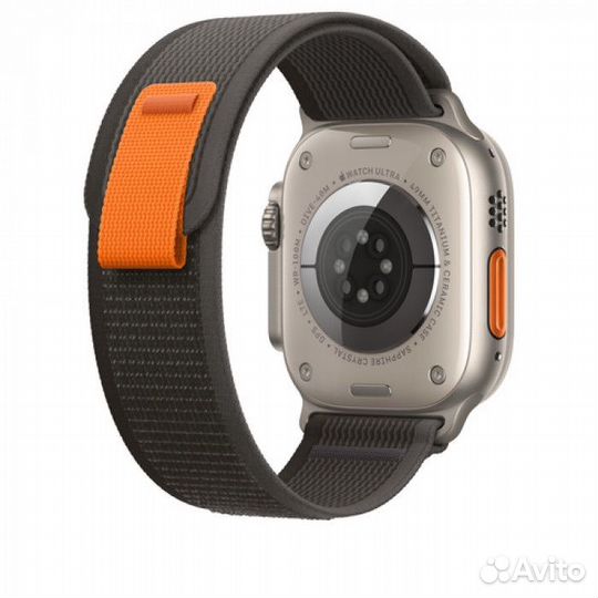 Нейлоновый браслет Apple Trail Loop Black/Gray S/M