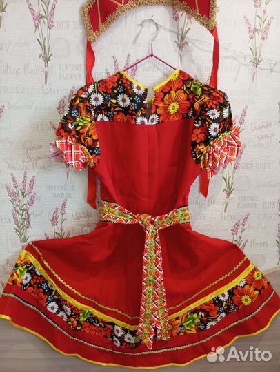 Русский народный костюм для девочки