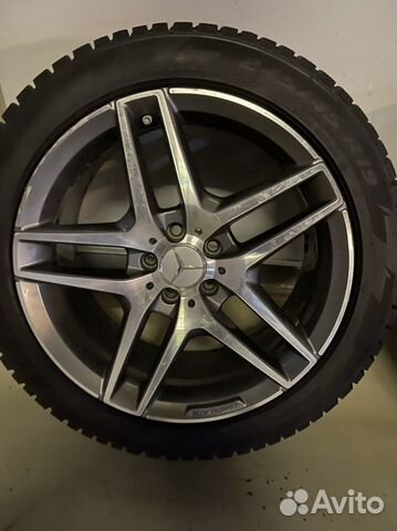 Mersedes AMG w 222, шины в сборе, одноразмерные