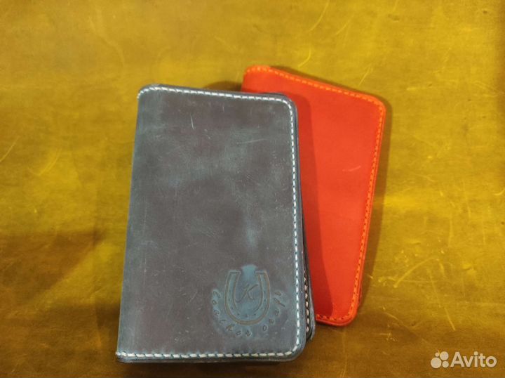 Портмоне натуральная кожа ручная работа