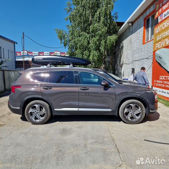 Багажник автобокс Hyundai Santa Fe TM 2018-нв