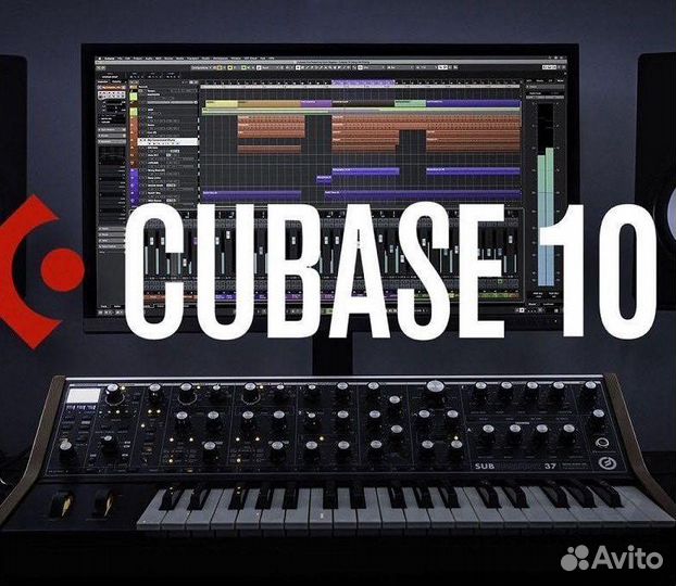 Cubase 10 pro + флека ключ