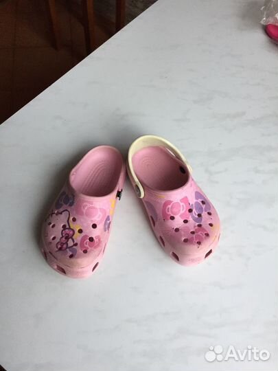 Crocs шлепки детские