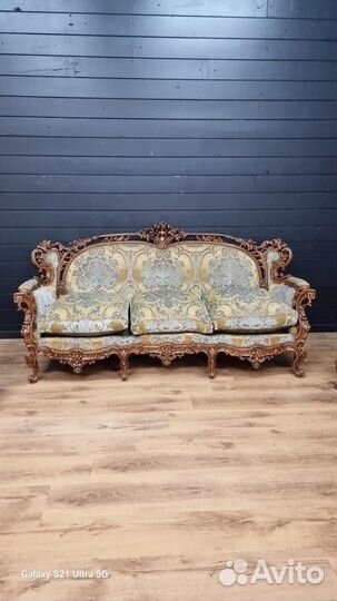 Комплект мягкой мебели. Барокко. Антиквариат