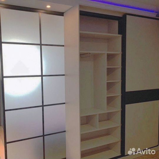 Гардеробная на заказ в рассрочку