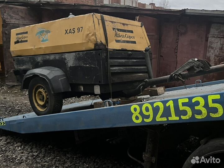 Дизельный компрессор Atlas Copco XAS 97