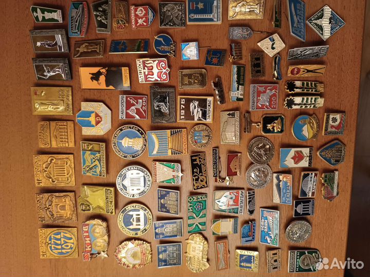 Советские значки