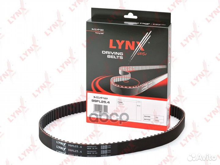 Ремень грм Ford USA 99X25.4 99FL25.4 lynxauto