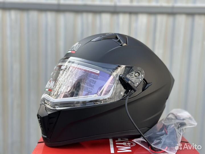 Снегоходный шлем AIM с электроподогревом