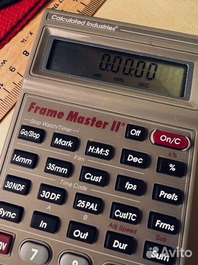 Калькулятор Industries Frame Master II (тв/кино)