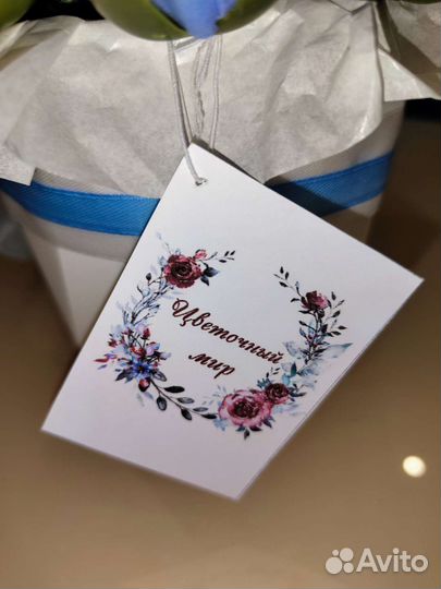 Букет из мыльных цветов