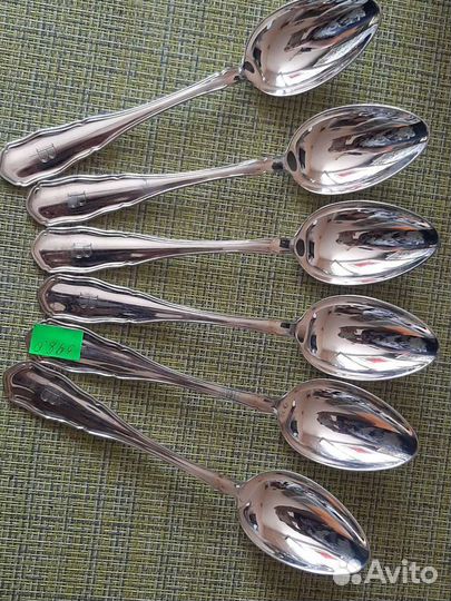 Набор серебряных столовых ложек bruckmann