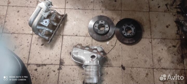 Тормозные диски на mitsubishi lancer 9