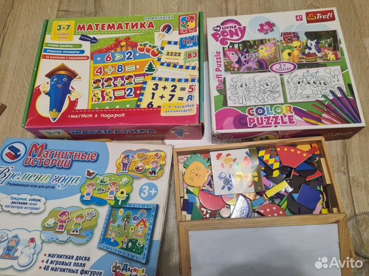 Огромный пакет развивающих обучающих игр