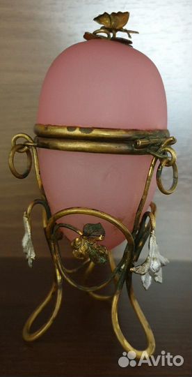 Яйцо пасхальное, шкатулка, 19 век