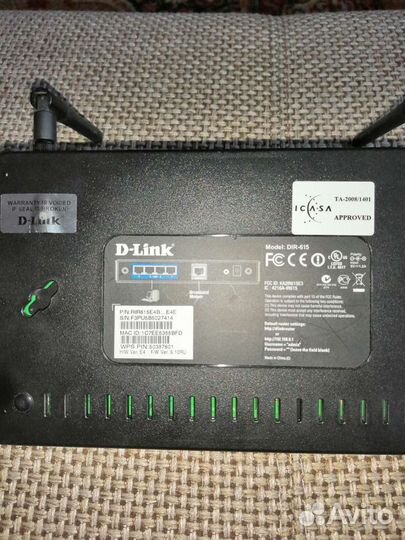 Роутер DIR- 615 wifi