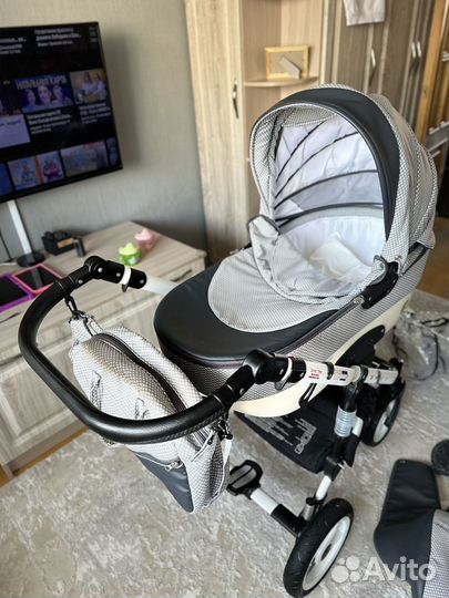 Коляска 3 в 1 adbor ottis grey
