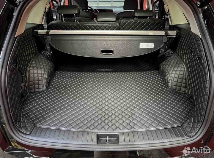 3D коврики в багажник Kia Sorento 2023 5