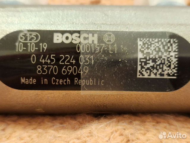 Топливная рампа новая bosch 0445224031 837069049