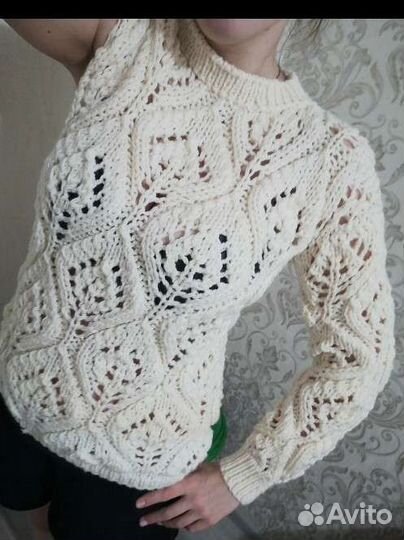 Свитер женский ручная работа