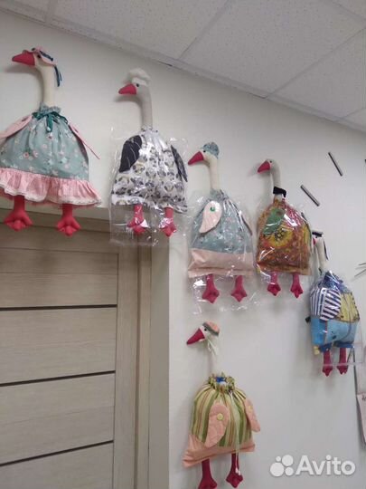 Гусь -пакетница