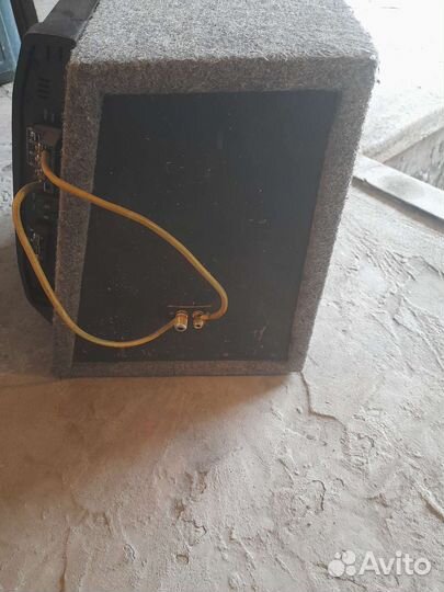 Сабвуфер и усилитель бу