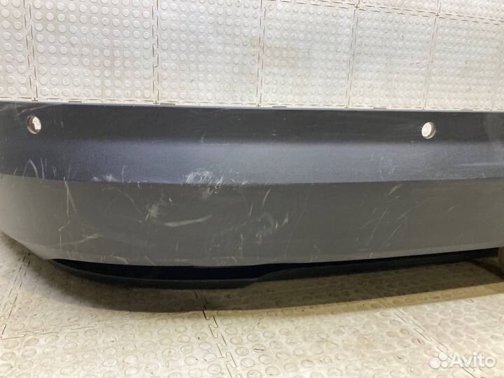 Юбка бампера задняя Skoda Kodiaq 2016