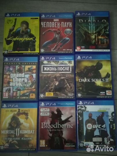 Sony PS4 игры
