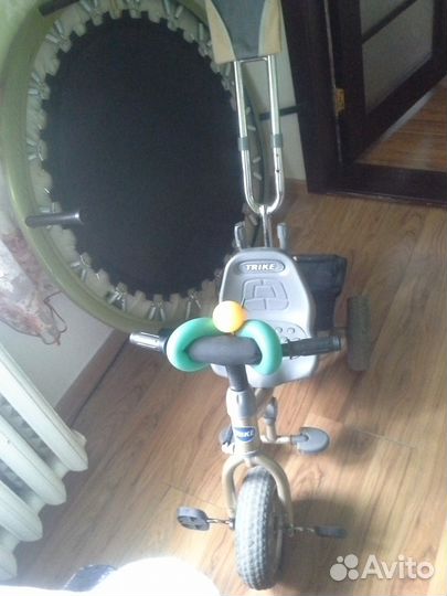 Велосипед с толкателем