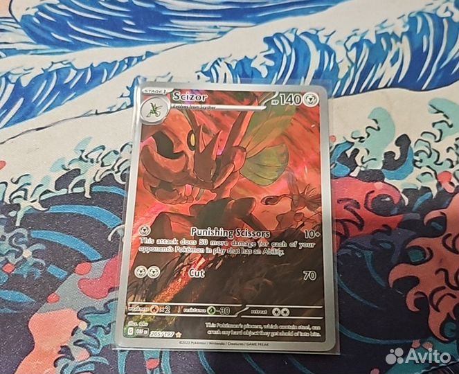Карточка Pokémon Scizor