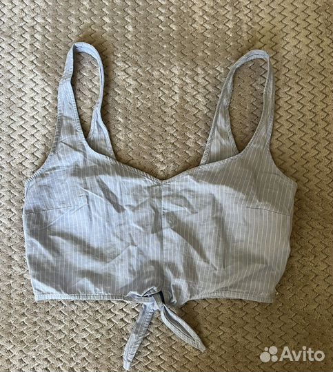 Топ Bershka (xs) хлопок