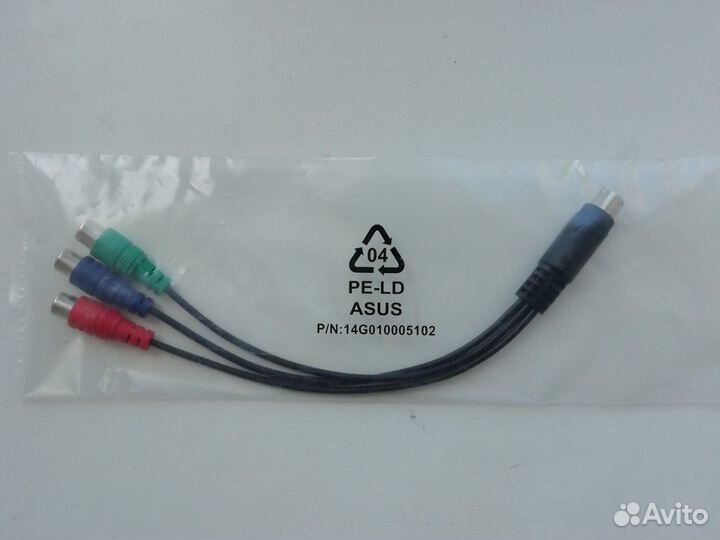 Переходник asus 7 Pin TV RCA-RGB VGA/svg