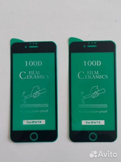 Защитное стекло iPhone 8