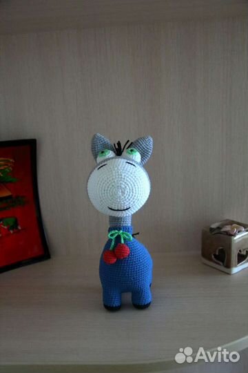 Амигуруми ослик 