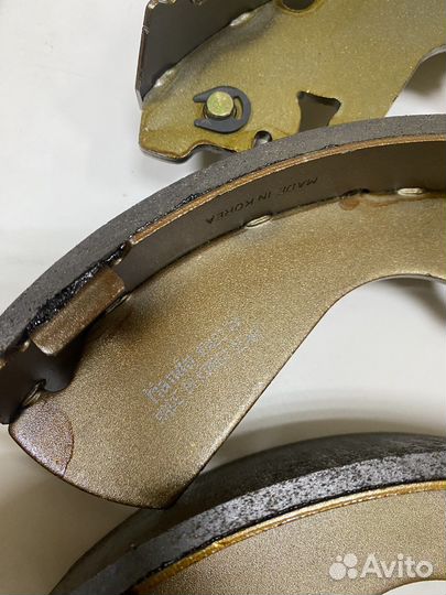 Колодки тормозные hyundai Porter задние барабанные