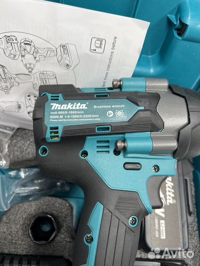 Бесщеточный ударный гайковерт Makita