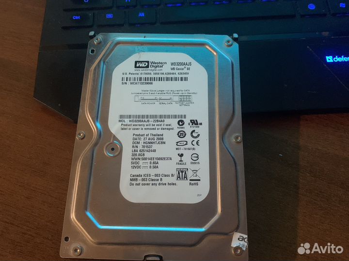 Жд Western digital 320gb