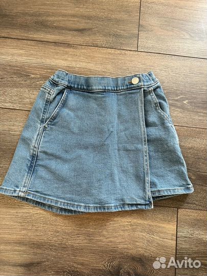 Юбка (шорты) джинсовая