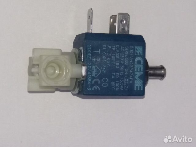 Соленоидный клапан Delonghi ecam 23.450/26.455