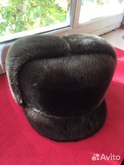 Шапка зимняя мужская из нерпы