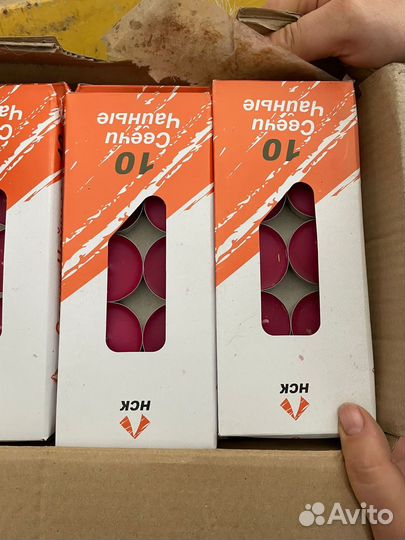 Свечи чайные