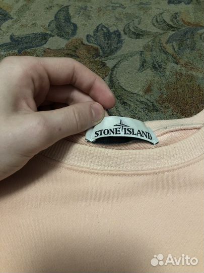 Свитшот stone island pink