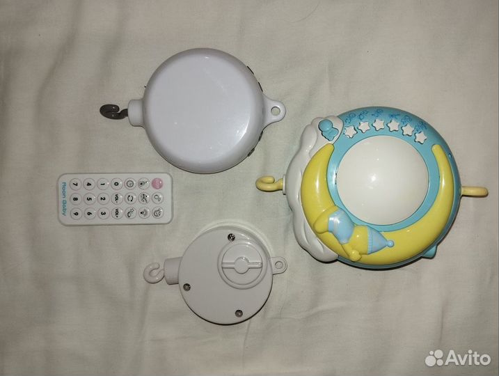 Мобиль музыкальный для детской кроватки(3 блока)